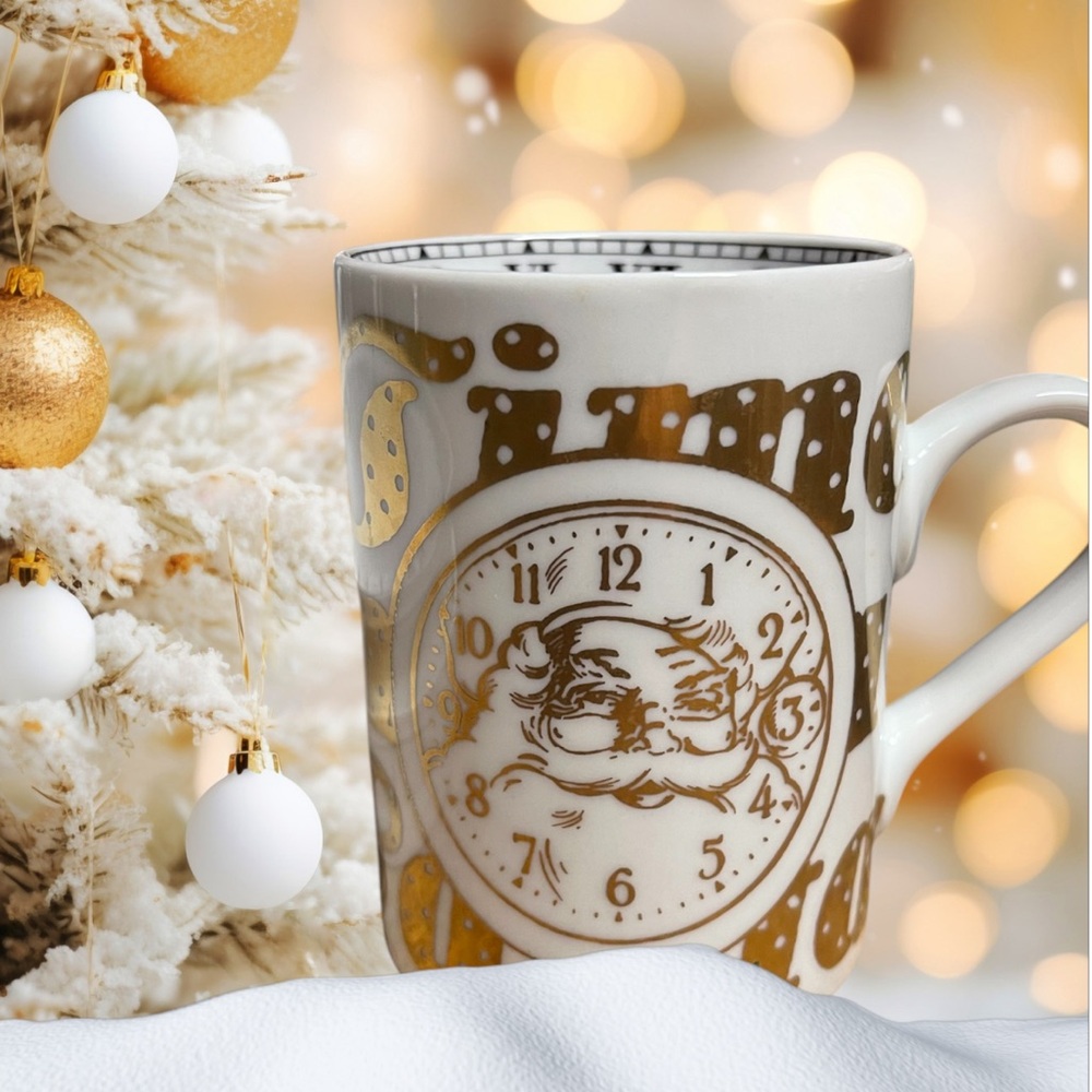 Department 56 Santa Time Christmas Mug